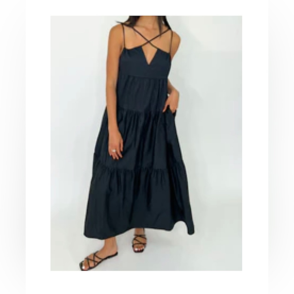 Shop Talulah Black Maxi Dress